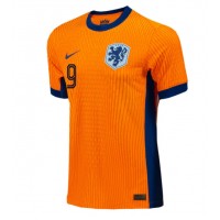 Holandsko Wout Weghorst #9 Domáci futbalový dres ME 2024 Krátky Rukáv